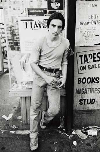 LARRY CLARK (1943- ) A selection of 3 photographs from the 42nd Street Series. 1979-80; printed 1990s.